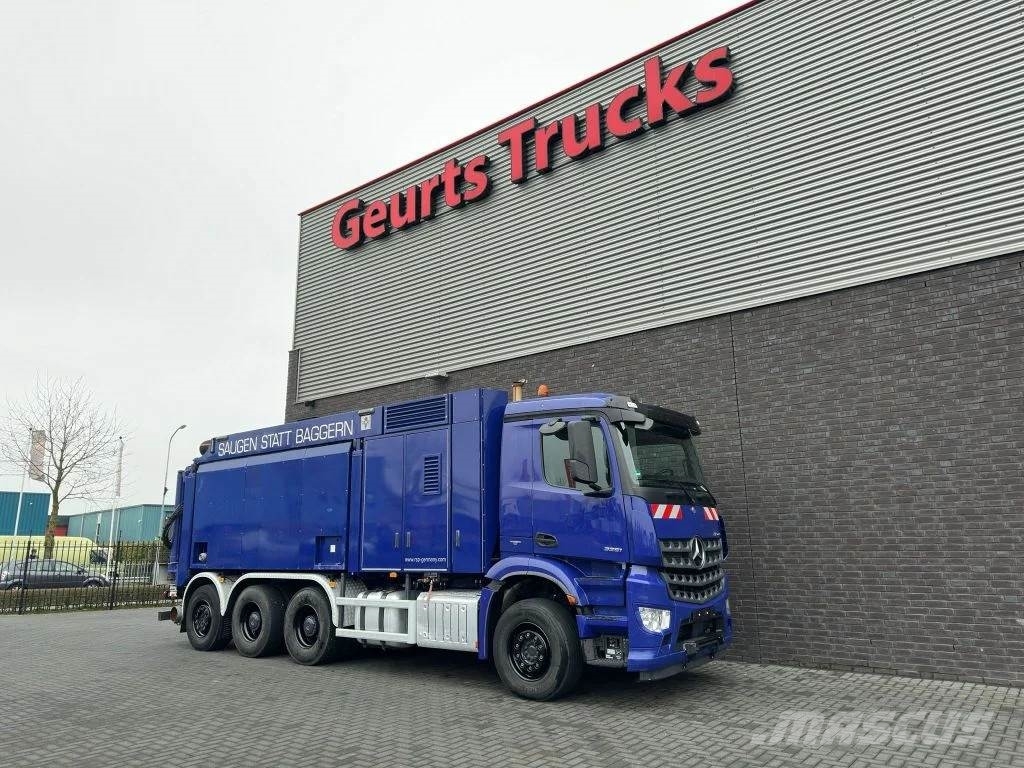 Mercedes-Benz Arocs 3251 8X4 RSP ESE 6 RD 8000 SAUGBAGGER/SUCTIO Paine-/imuautot