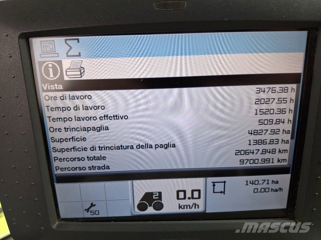 CLAAS Lexion 760 TT Θεριζοαλωνιστικές μηχανές
