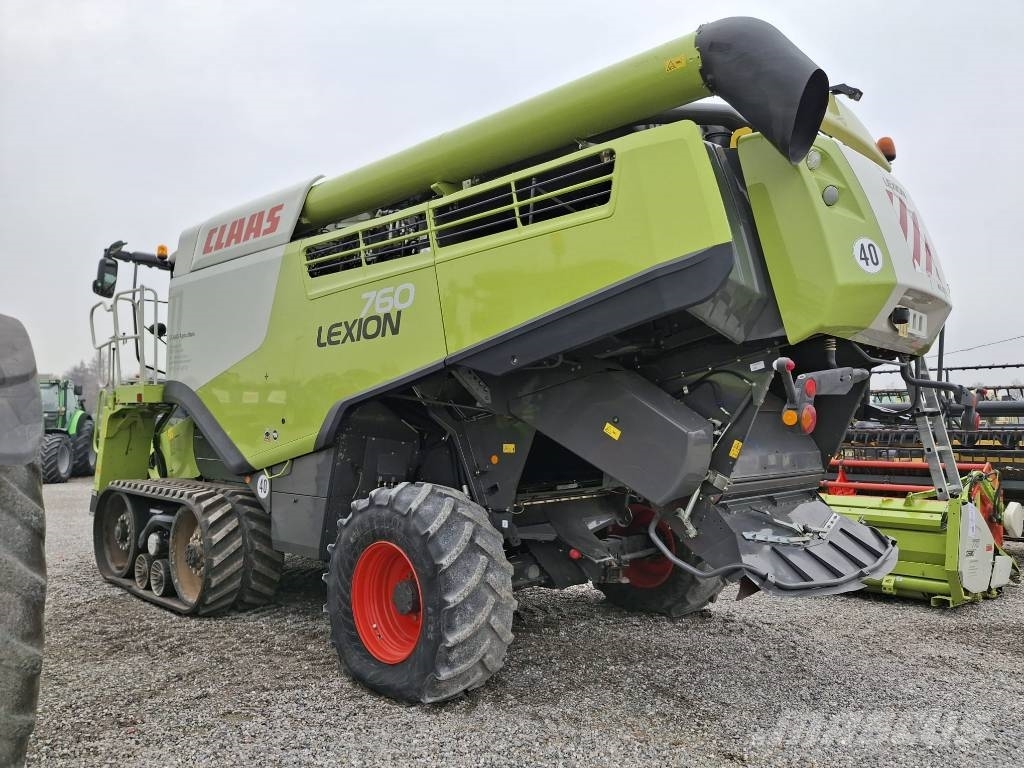 CLAAS Lexion 760 TT Θεριζοαλωνιστικές μηχανές