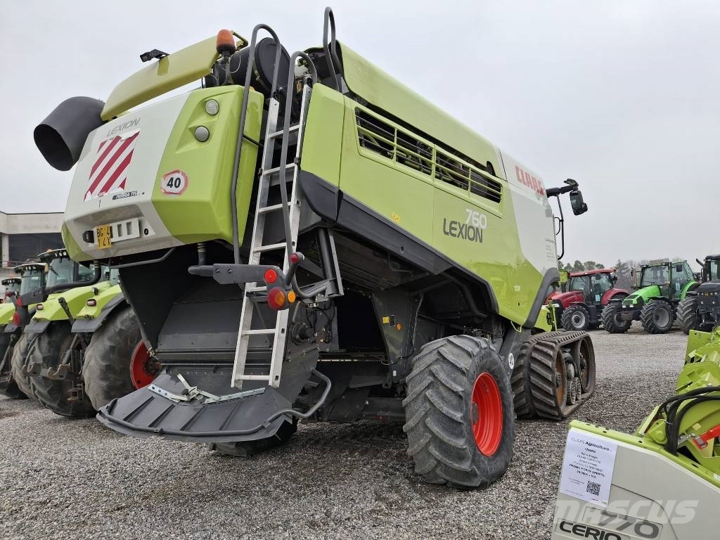 CLAAS Lexion 760 TT Θεριζοαλωνιστικές μηχανές