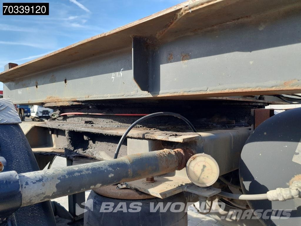 Bulthuis ADGA 10 3 axles APK 09/27 Lift+Steering Axle Containerchassis