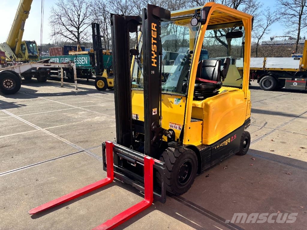 Hyster J 2.5 XN 2500 kg E- heftruck Elektritõstukid