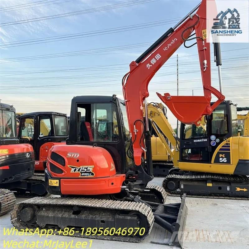 Kubota KX 155 Mini kotrók < 7t