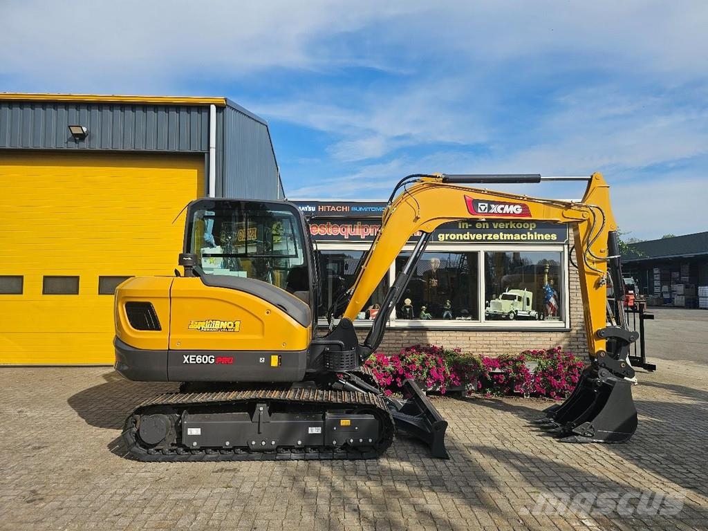 XCMG XE60G Pro حفارات صغيرة أقل من 7 طن (حفارات صغيرة)