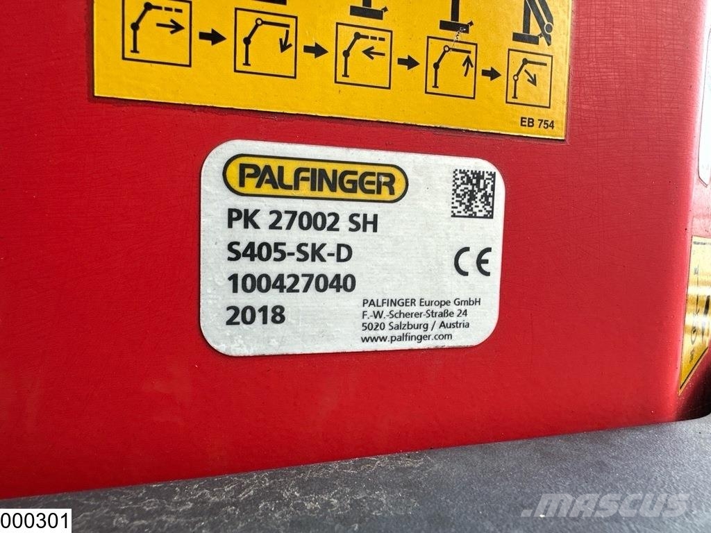 Renault C 430 EURO 6, 8x4, Palfinger, Remote Camiones de cama baja