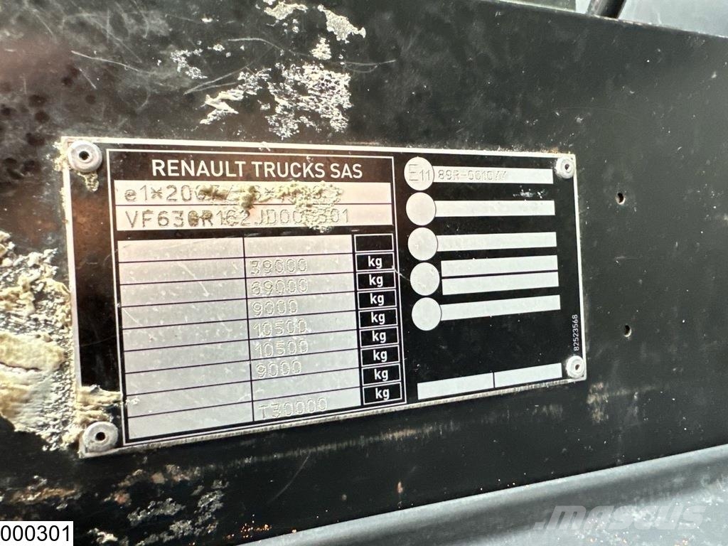 Renault C 430 EURO 6, 8x4, Palfinger, Remote Camiones de cama baja