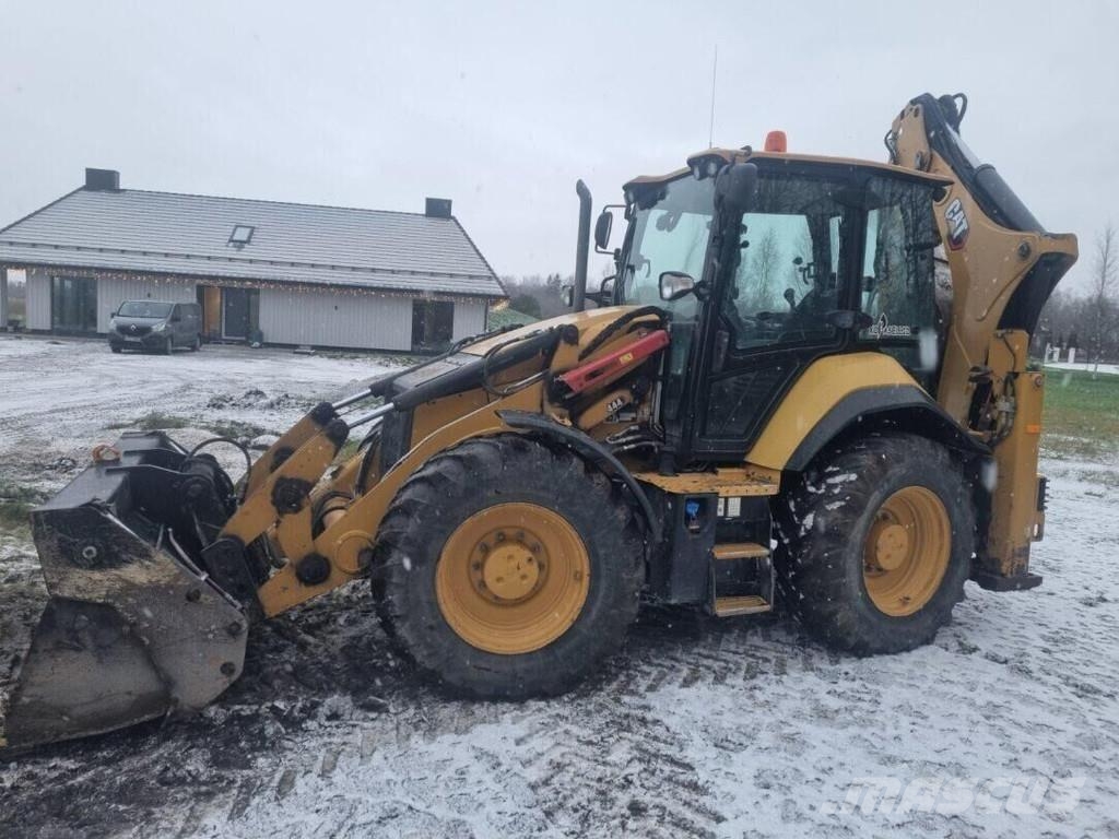 CAT 444 Tiltrotator Retroescavadoras