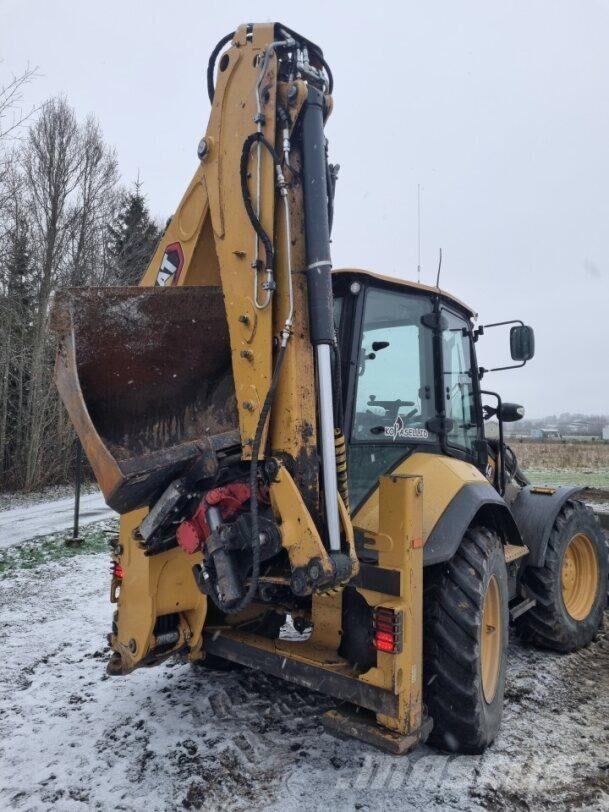 CAT 444 Tiltrotator Retroescavadoras