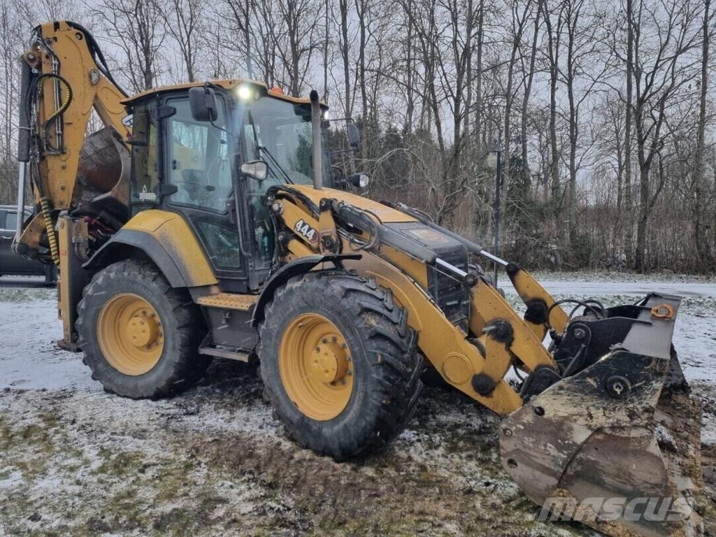 CAT 444 Tiltrotator Retroescavadoras