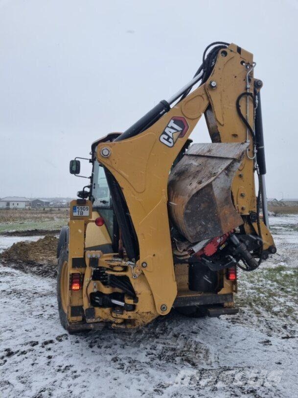CAT 444 Tiltrotator Retroescavadoras