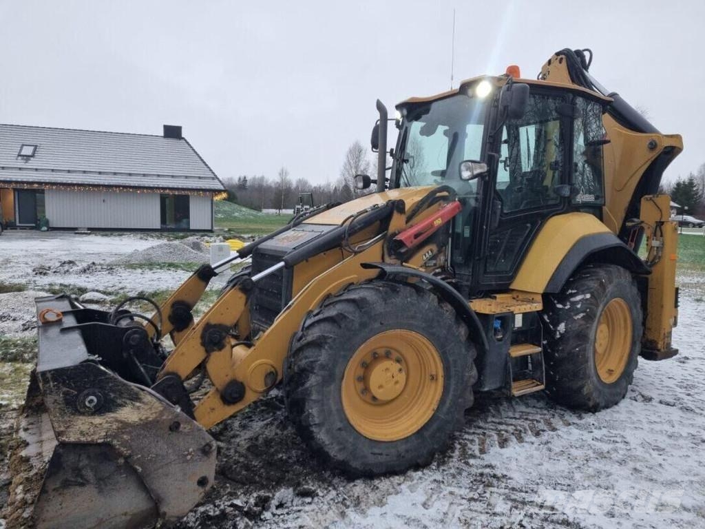 CAT 444 Tiltrotator Retroescavadoras