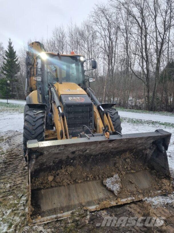 CAT 444 Tiltrotator Retroescavadoras
