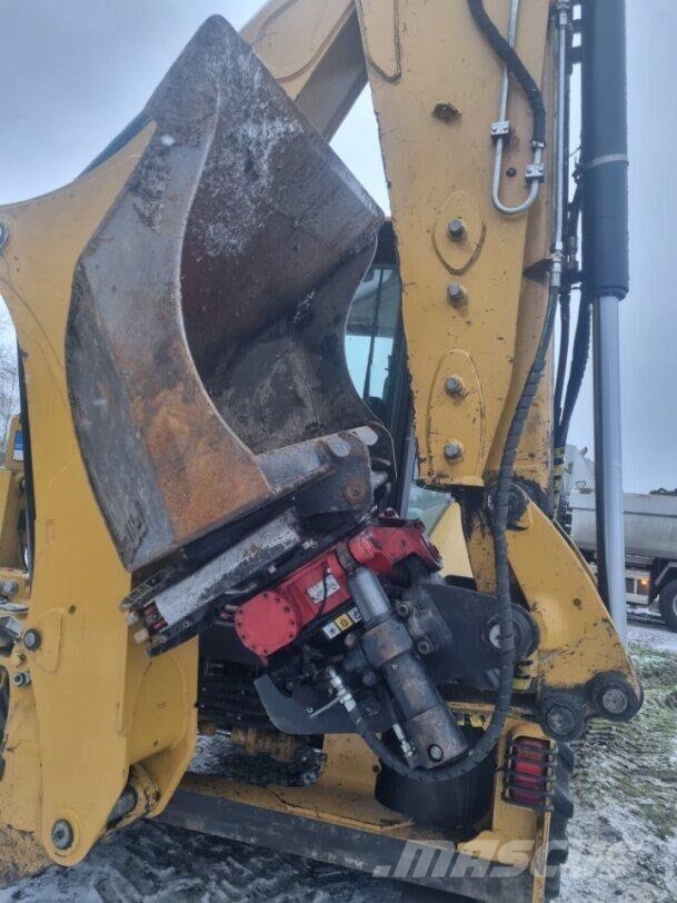 CAT 444 Tiltrotator Retroescavadoras