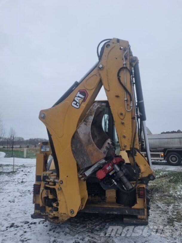 CAT 444 Tiltrotator Retroescavadoras