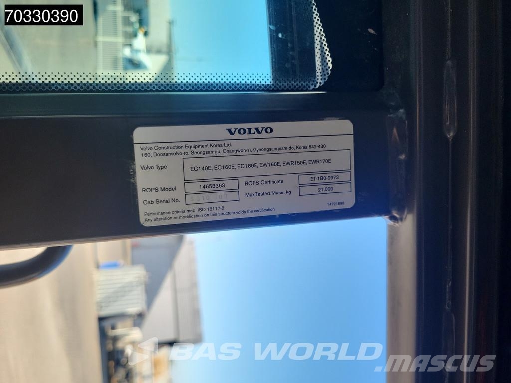 Volvo EW160 E Excavadoras de ruedas