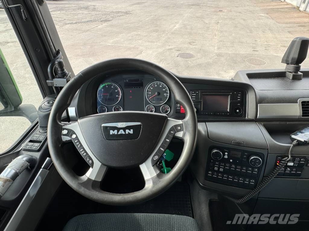 MAN TGX 35.480 8x4-4 Lastväxlare 훅 리프트 트럭