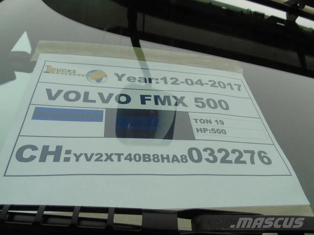 Volvo FMX 500 + 4x4 + HMF 4020 5x + JIB 4x 30 METER + RE Trækkere