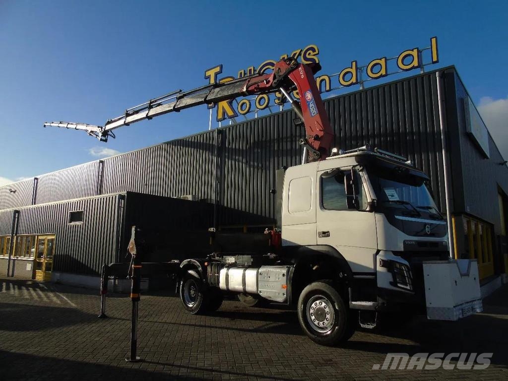 Volvo FMX 500 + 4x4 + HMF 4020 5x + JIB 4x 30 METER + RE Trækkere