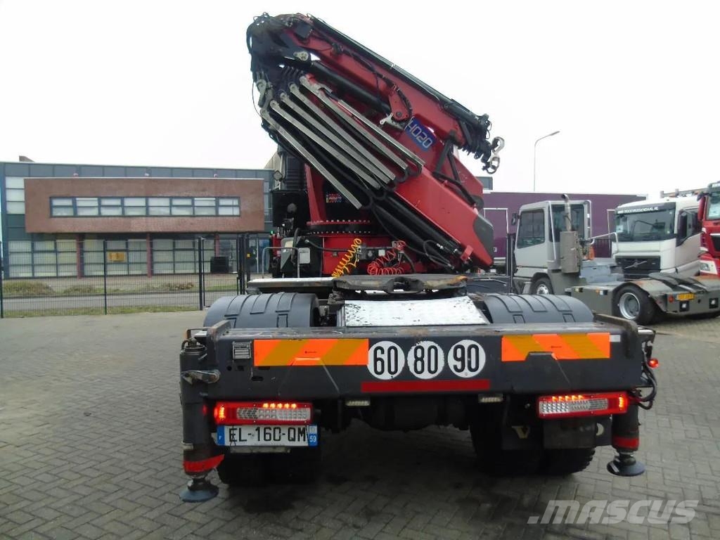 Volvo FMX 500 + 4x4 + HMF 4020 5x + JIB 4x 30 METER + RE Trækkere