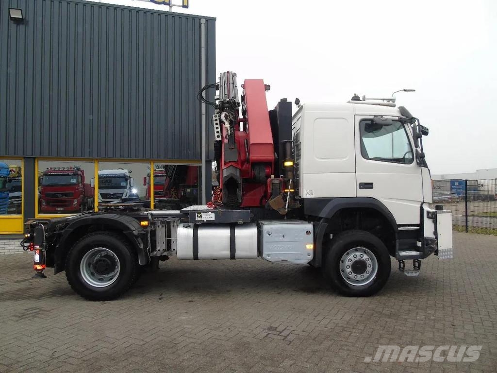 Volvo FMX 500 + 4x4 + HMF 4020 5x + JIB 4x 30 METER + RE Trækkere