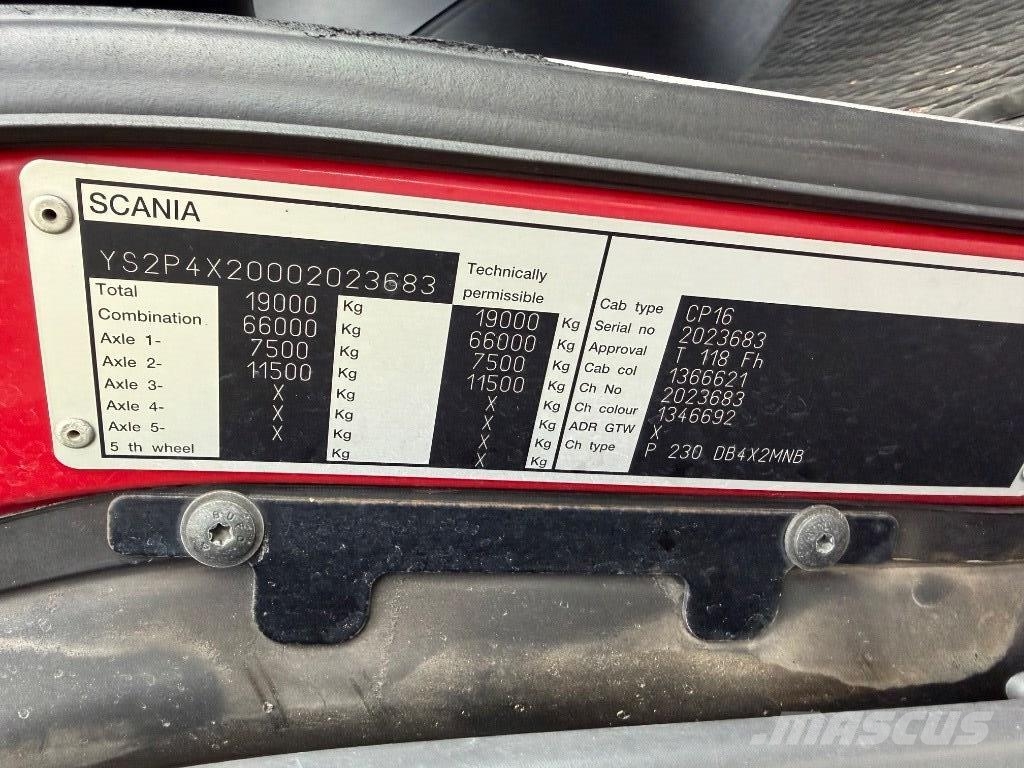 Scania P 230 Umpikorikuorma-autot