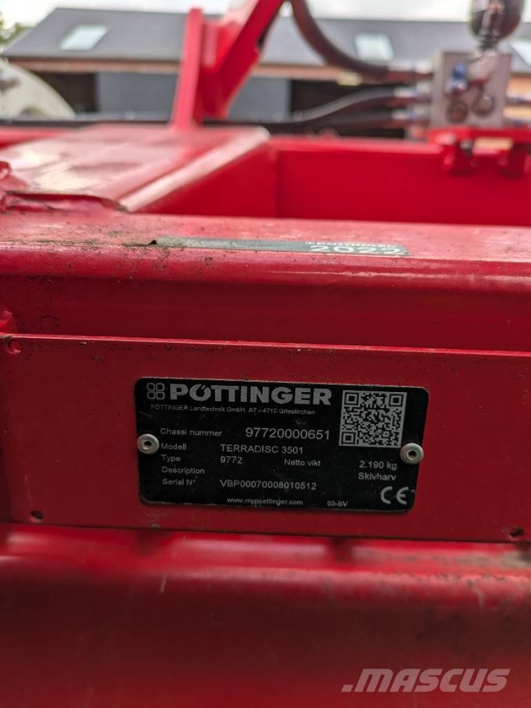Pöttinger Terra Disk 3501 Randaalid