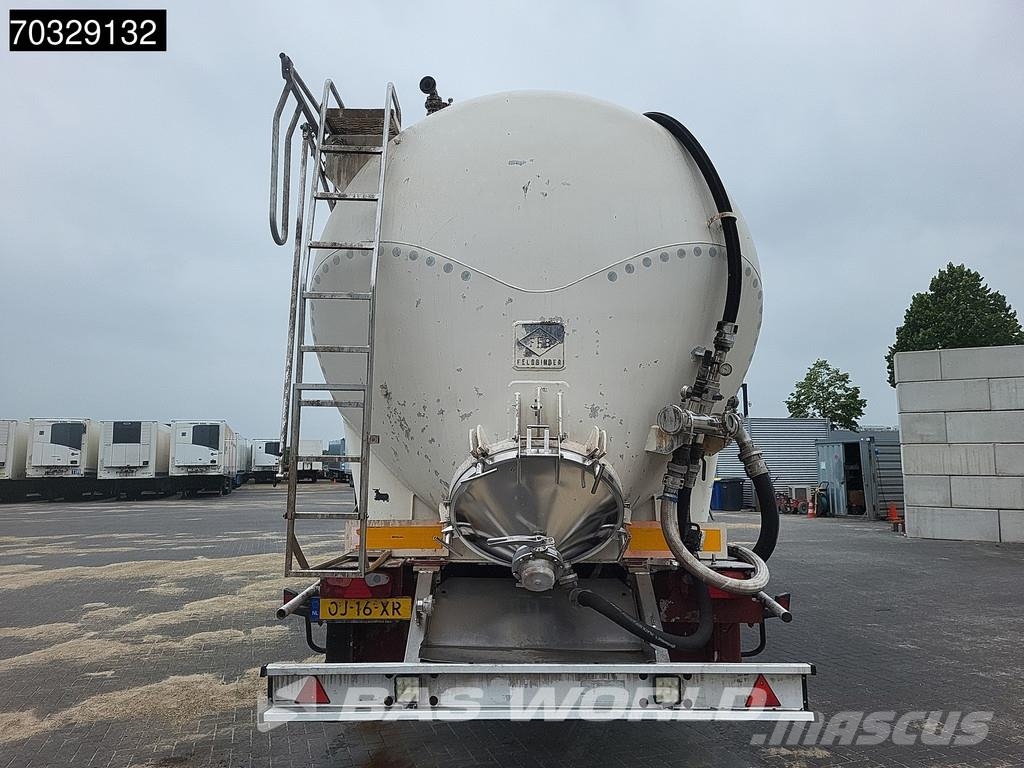 Feldbinder KIP 66.3 66.3m3 collector alcoa Semirremolques cisterna