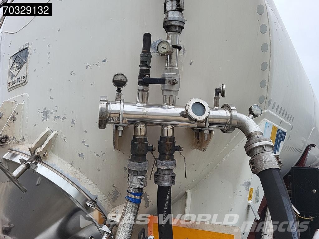 Feldbinder KIP 66.3 66.3m3 collector alcoa Semirremolques cisterna