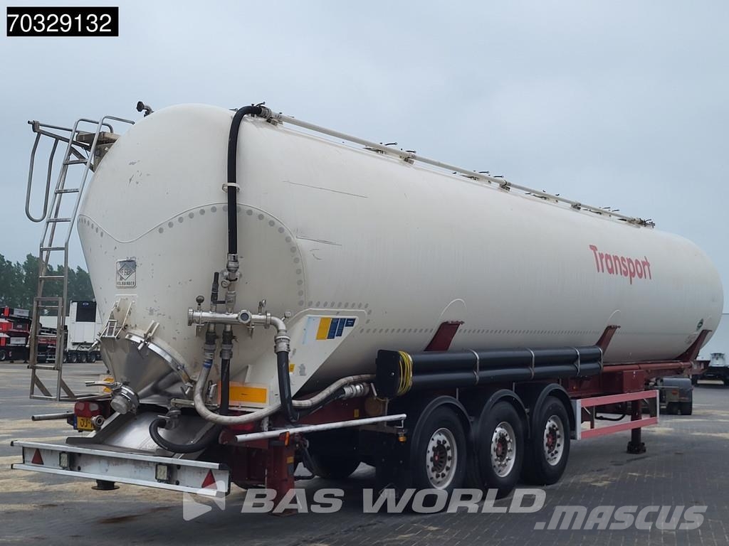 Feldbinder KIP 66.3 66.3m3 collector alcoa Semirremolques cisterna