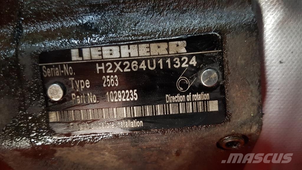 Liebherr 10292235 - Linde 2563 - Drive pump/Fahrpumpe 液压