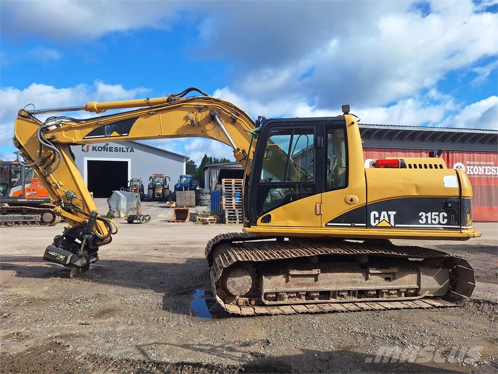 CAT 315C PYÖRITYSLÄTKÄLLÄ Telakaivukoneet