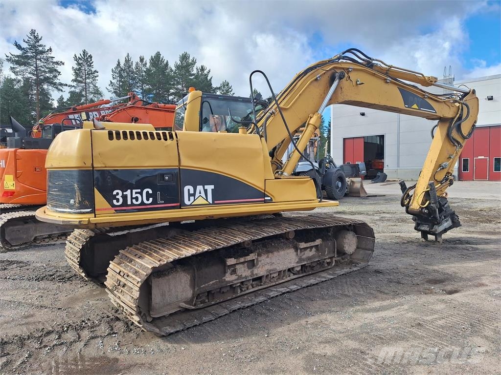 CAT 315C PYÖRITYSLÄTKÄLLÄ Telakaivukoneet