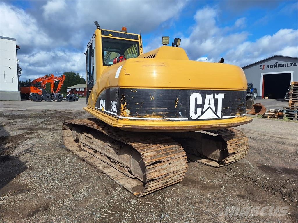 CAT 315C PYÖRITYSLÄTKÄLLÄ Telakaivukoneet