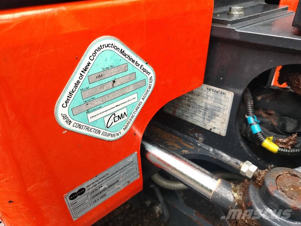 Hitachi ZX19-5A Minigrävare < 7t