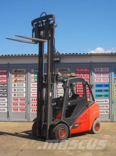 Linde H35D * Hydr. Seitenschieber + Zinkenversteller * Muut koneet