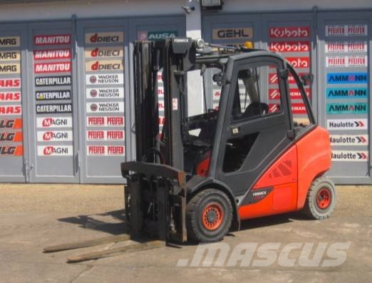 Linde H35D * Hydr. Seitenschieber + Zinkenversteller * Muut koneet