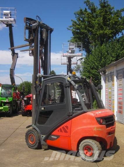 Linde H35D * Hydr. Seitenschieber + Zinkenversteller * Muut koneet