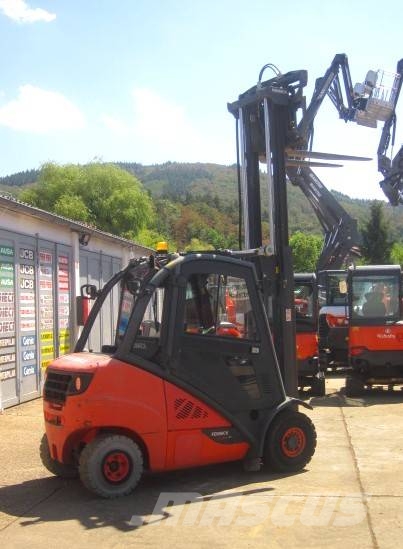 Linde H35D * Hydr. Seitenschieber + Zinkenversteller * Muut koneet
