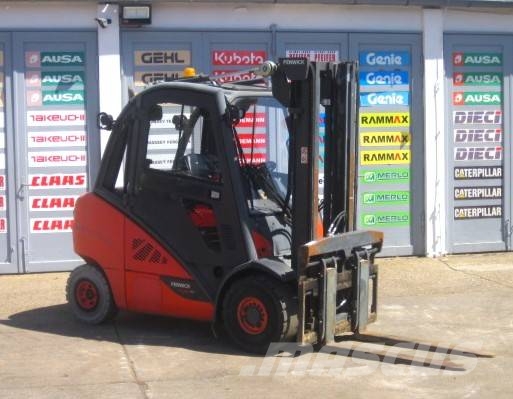Linde H35D * Hydr. Seitenschieber + Zinkenversteller * Muut koneet