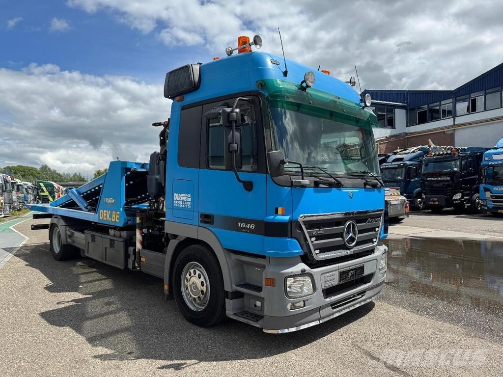 Mercedes-Benz Actros 1846 4X2 + 3-LADER + FASSI F120C.23 Veículos de recuperação