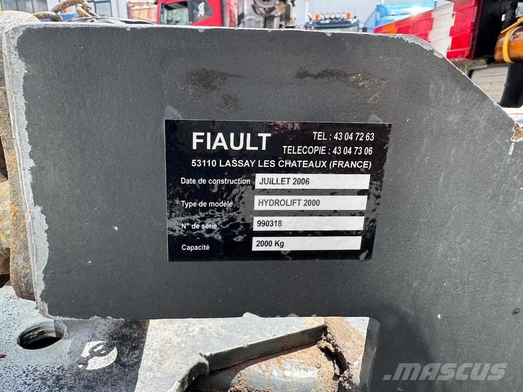 Mercedes-Benz Actros 1846 4X2 + 3-LADER + FASSI F120C.23 Veículos de recuperação