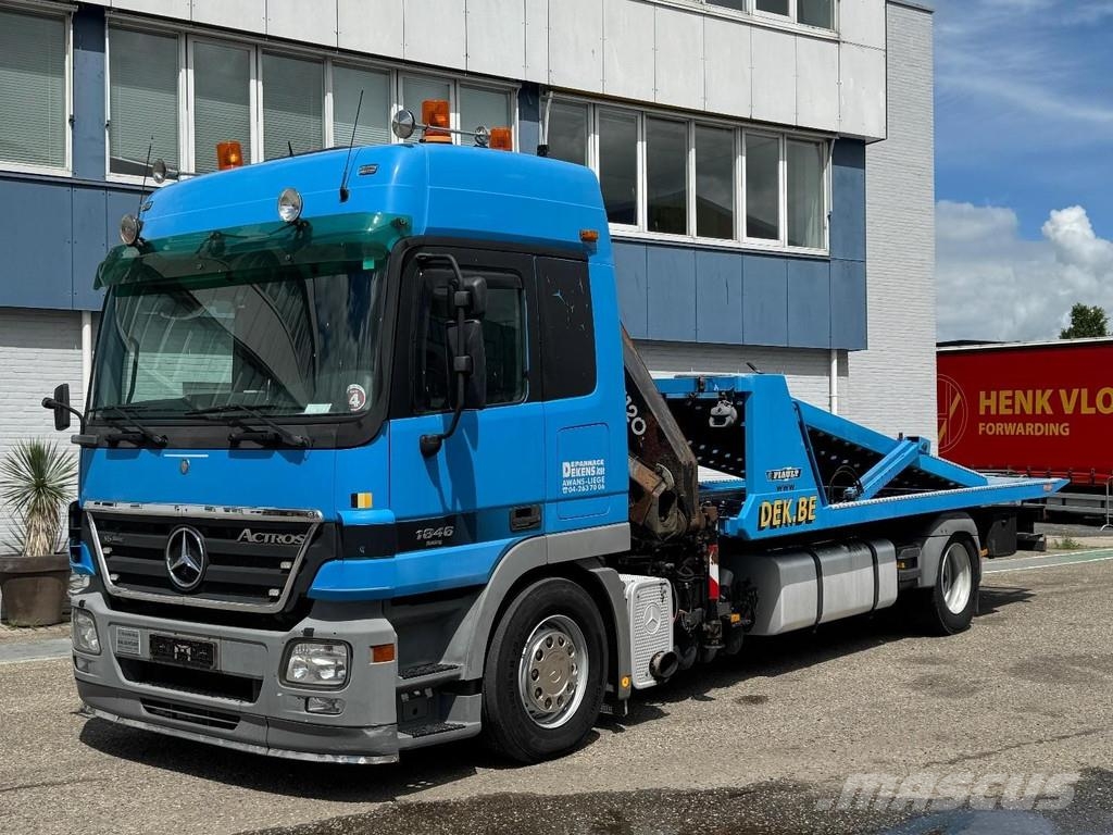 Mercedes-Benz Actros 1846 4X2 + 3-LADER + FASSI F120C.23 Veículos de recuperação