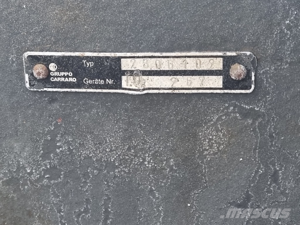 O&K L 15.5 AXLES COMPLET USED アクスル