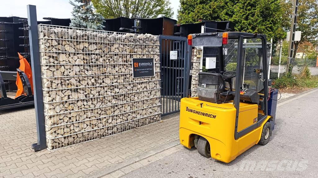 Jungheinrich EFGDH 15 E-Stapler + Ladegerät, 1,5t Tragfähigkeit Sähkötrukit