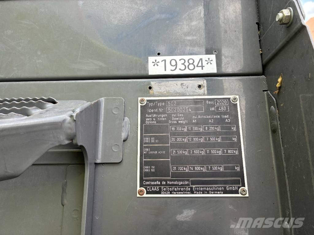 CLAAS JAGUAR 960 Samochodné kosačky