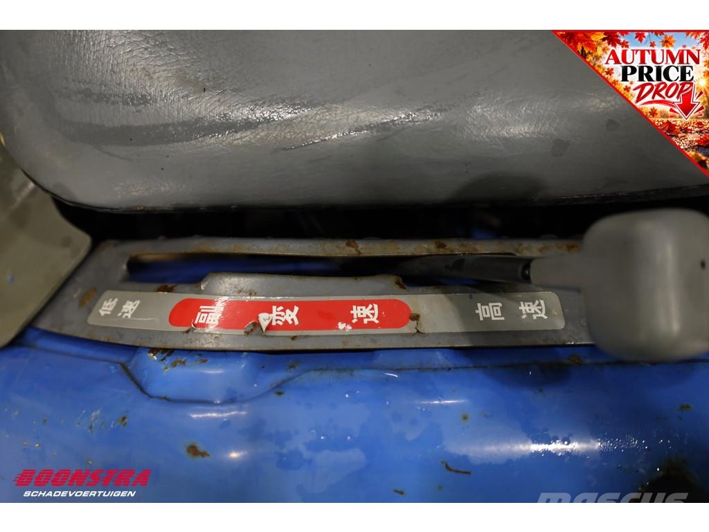 Iseki TM15 11 KW Minitraktor + Frees 419 Uur الجرارات
