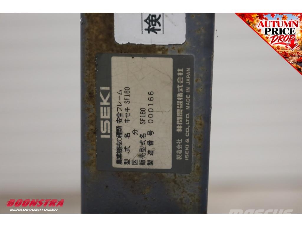 Iseki TM15 11 KW Minitraktor + Frees 419 Uur Traktori