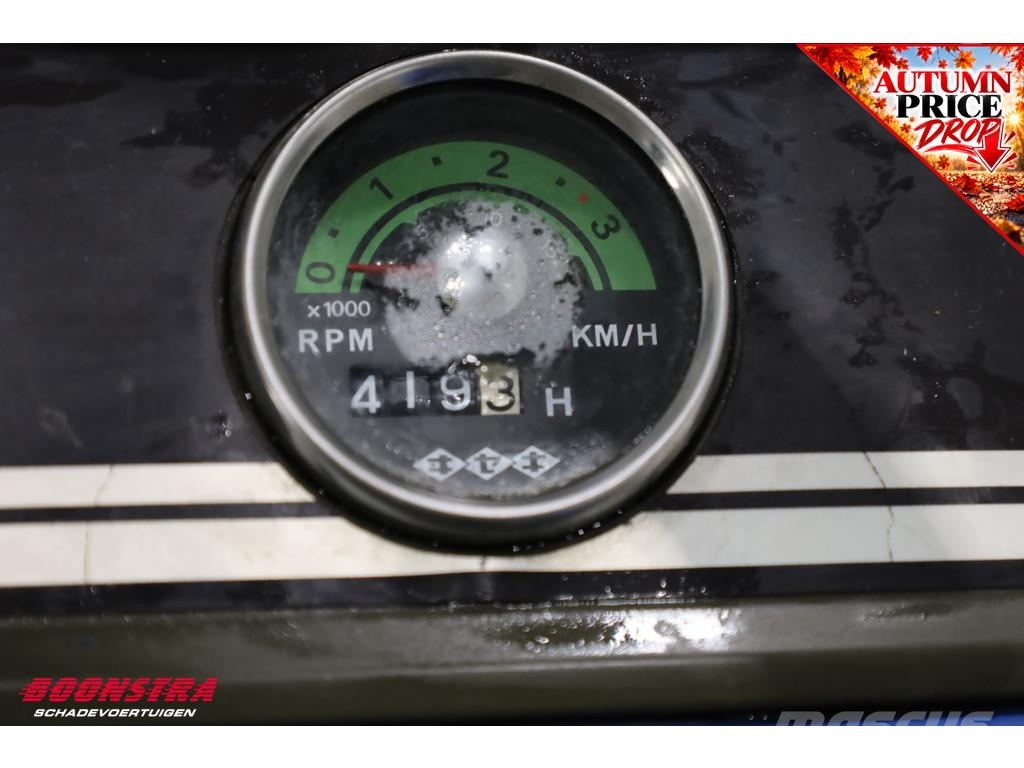 Iseki TM15 11 KW Minitraktor + Frees 419 Uur Traktori