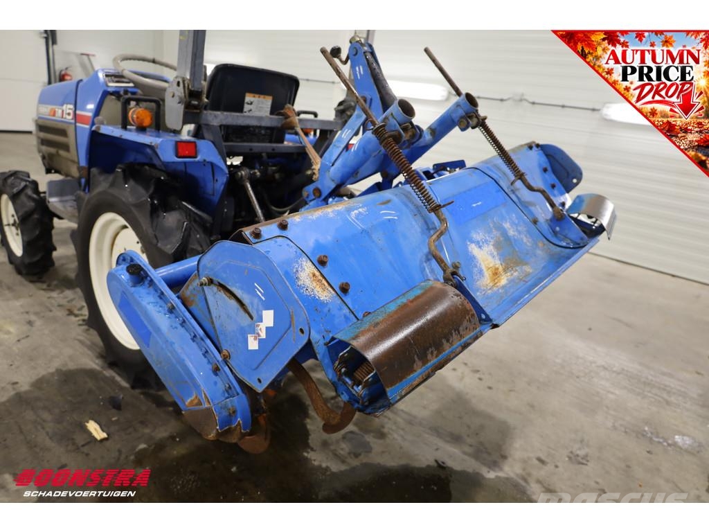 Iseki TM15 11 KW Minitraktor + Frees 419 Uur Traktori