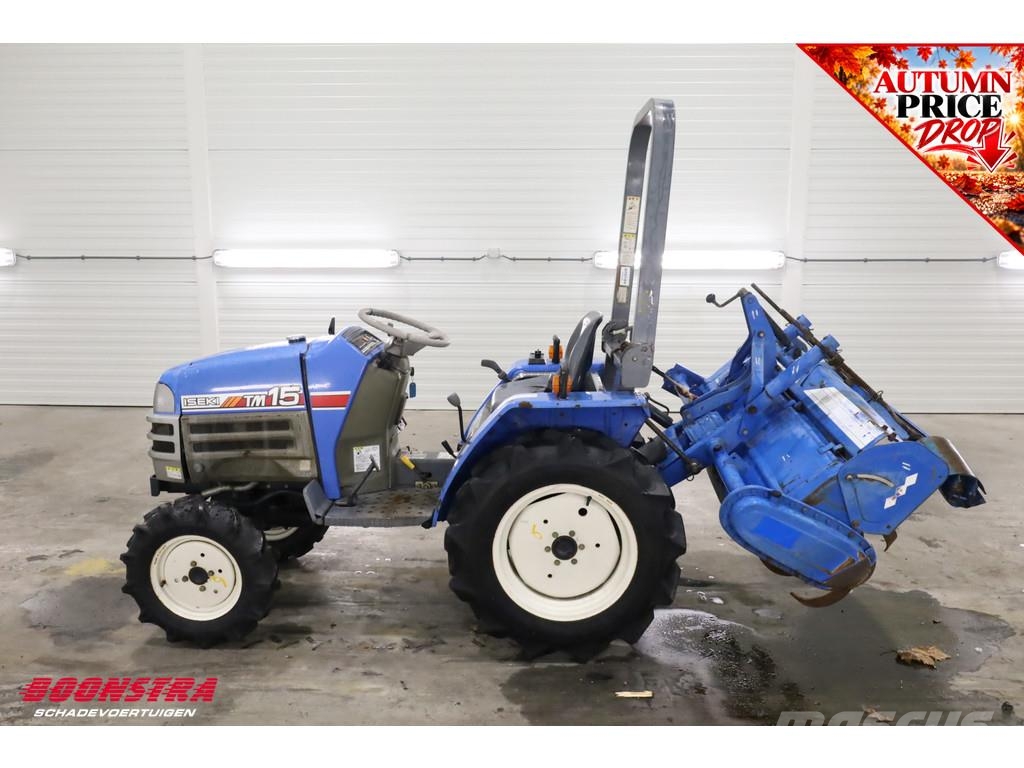 Iseki TM15 11 KW Minitraktor + Frees 419 Uur Traktori